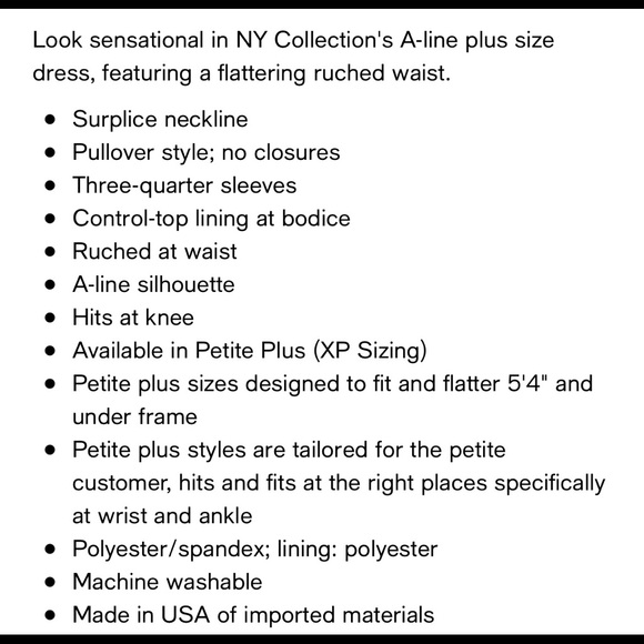 Women’s Plus Sized Dress - Picture 3 of 5